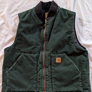 Carhartt Men's Large Spruce Insulated Vest, V02 SPC